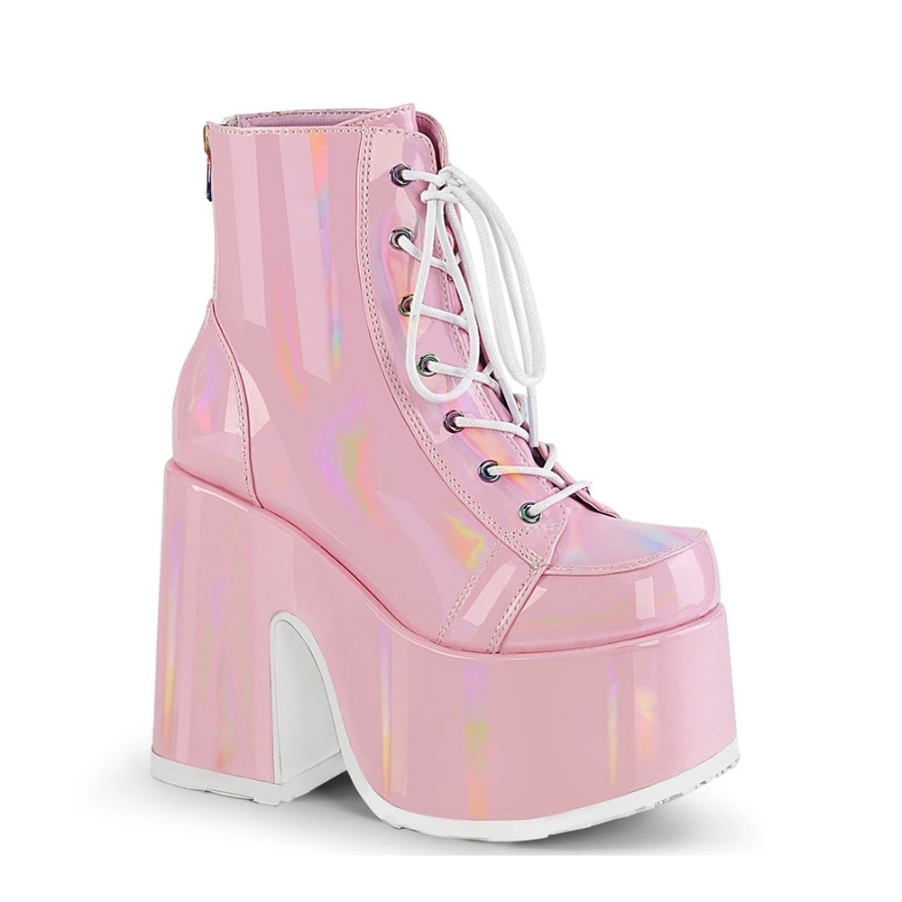 Pink Camel 203 Demonia Platforms